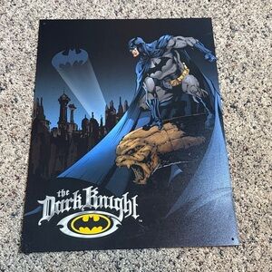 Batman Dark Knight Metal Tin Sign DC Comics 12.5”x16”